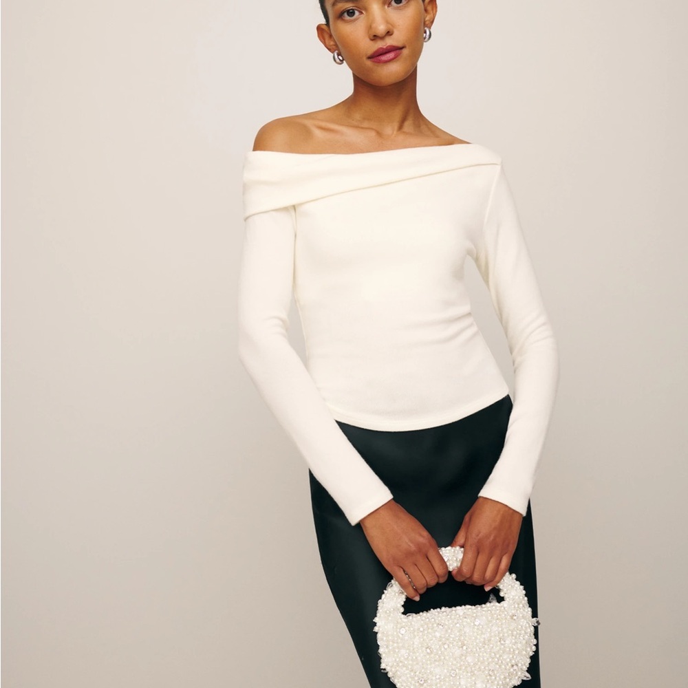 Reformation Elio Knit Top
